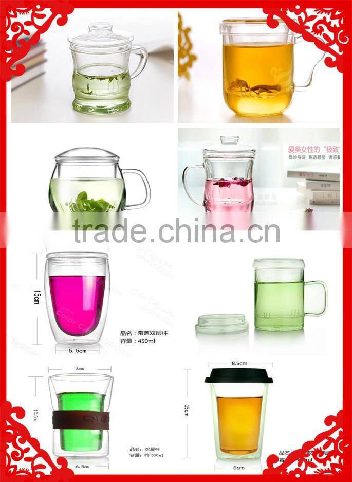 hotsale promotion pilsner beer glass with design with color box