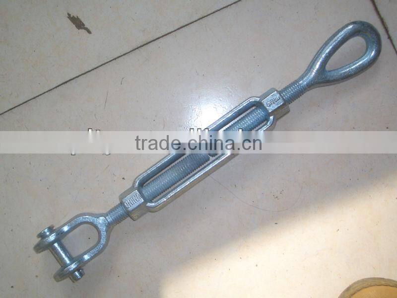 Drop forged high strength steel US type federal turnbuckle