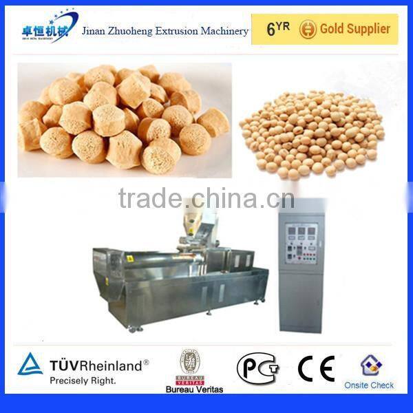 Soy meat processing line/textured vegetable soya protein making machines