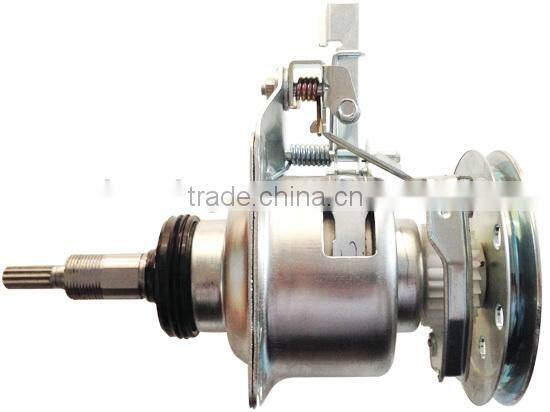washing machine clutch with shaft