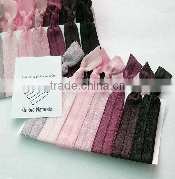 hair accessories skull elastic custom print hair tie