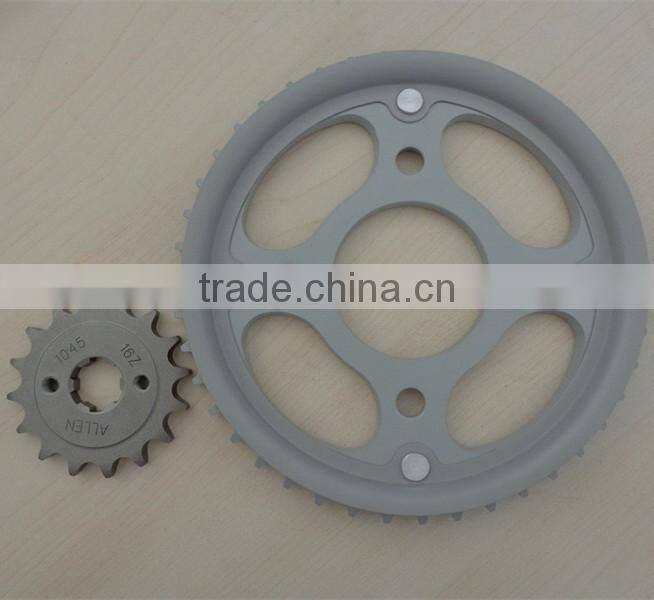 Factory directly motorcycle transmission roller chain sprocket