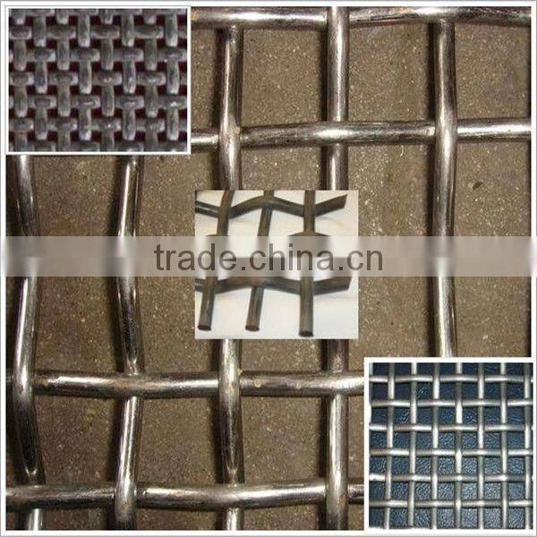 Hot sale aluminum crimped wire mesh/crimped wire meshes made in china(factory price)