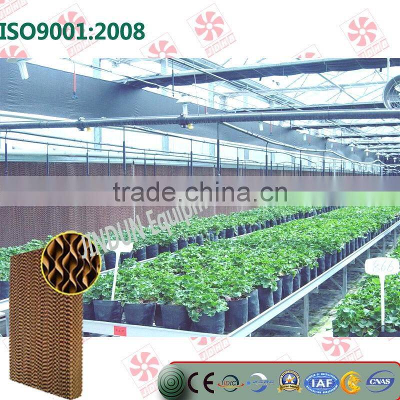 Ventilation super evaporative cooling pad