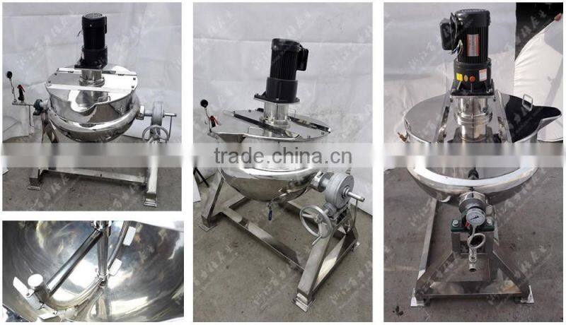 New Style Tilting Jacketed Cooking Porridge Machine,High Quality Porridge Steam Jacket Kettle