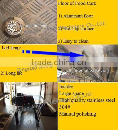 China Mobile Restaurant Kitchen Food Bus