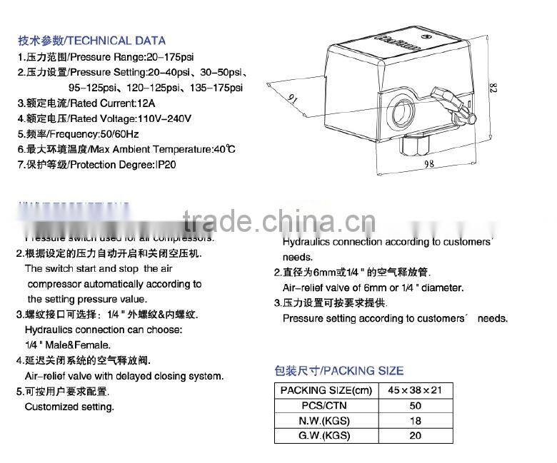 pressure control (PC23)