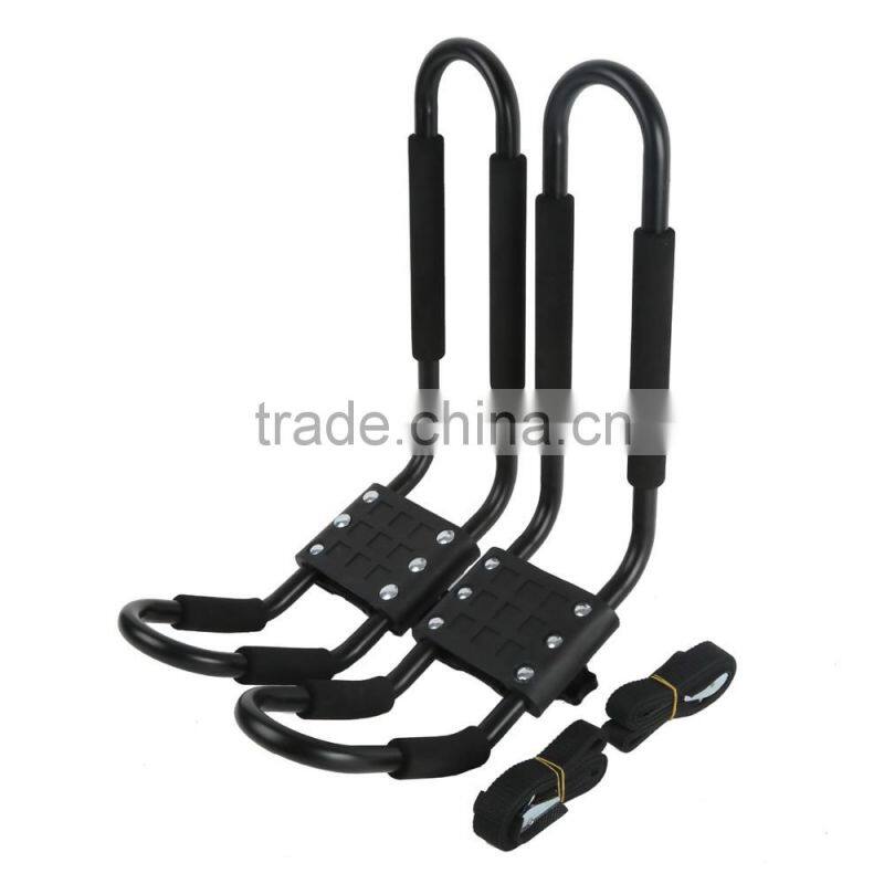 Snowboard Kayak Carrier Boat Canoe Surf Ski Board Roof Top Mounted Rack 2 Pairs