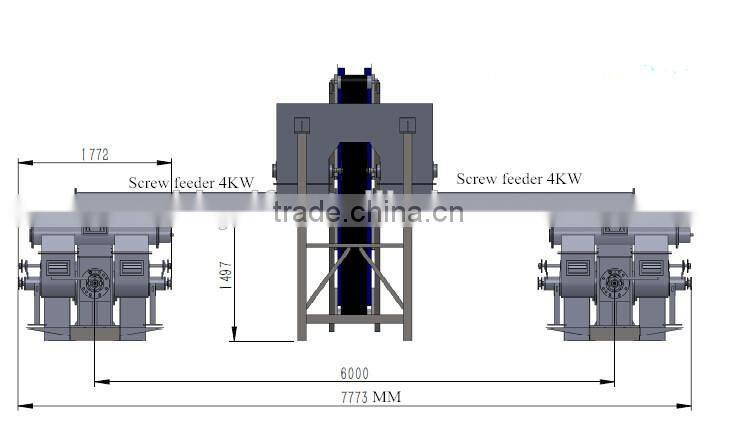 high production capacity palm fiber briquette making machine KJY-1000 with stable delivery time made in China