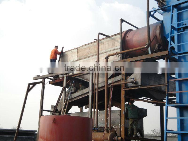 YLC-100 bucket chain gold dredger for mining gold