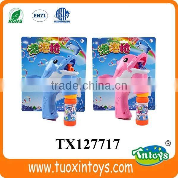 Animal bubble gun with light and music