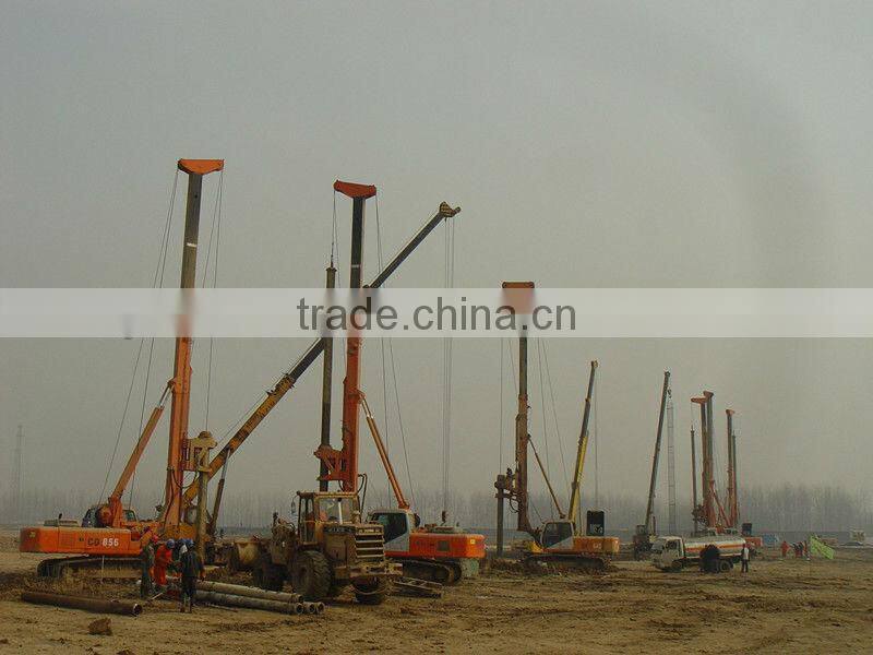CE foundation pile Rotary drilling machine