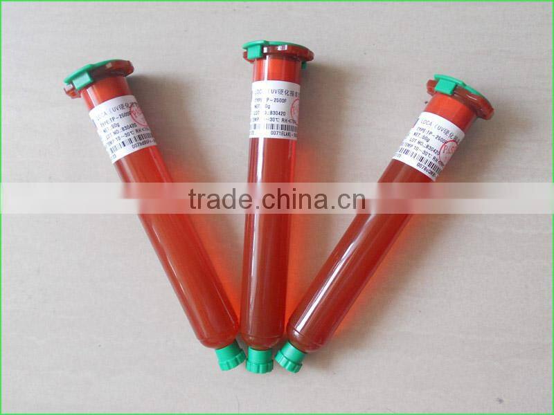 Newest uv curing glue Lcd Full Backlight Sealant Uv Glue For Mobile Phone Refurbish