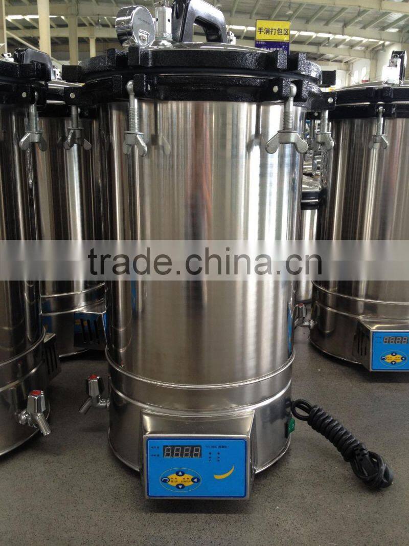 Digital Display Portable Autoclave Sterilizer - Bluestone Autoclave