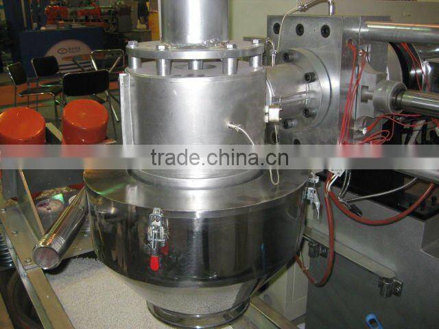 waste plastic flakes washing granulator line