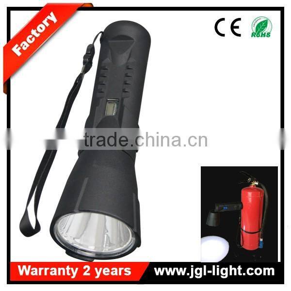 handheld style outdoor spotlight rechargeable torch waterproof dustproof work light life saving rescue light model 5JG-9915
