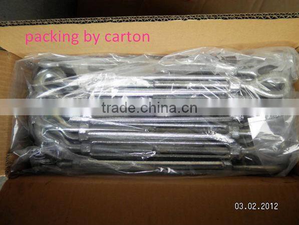 Carbon Steel Drop Forged Galvanized Din1480 Turnbuckle