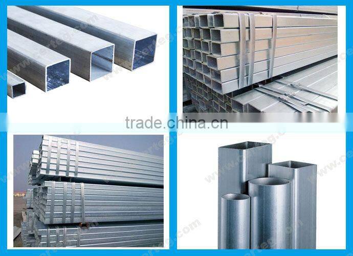 galvanized steel hollow square tube/pipe