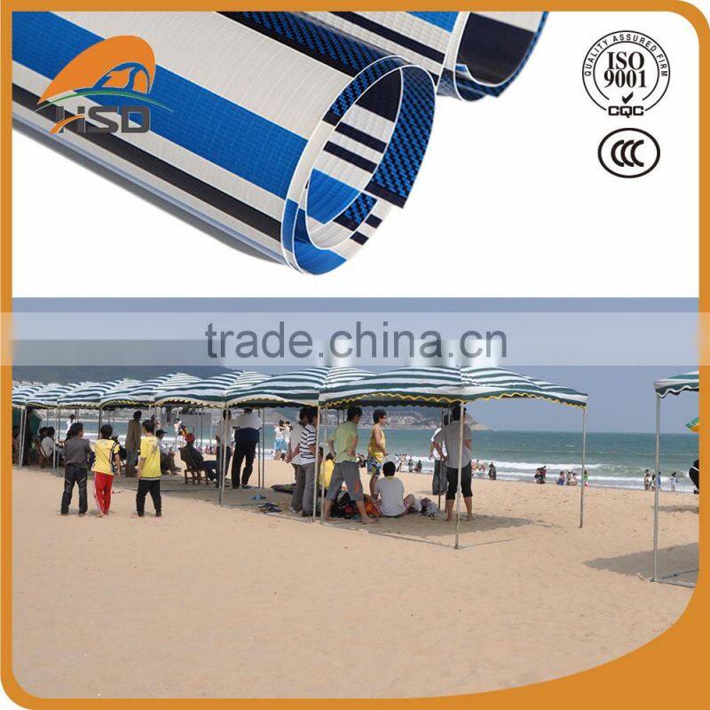 Factory pvc coated canvas tarpaulin beach tent