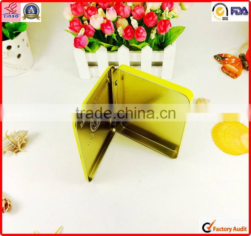 factory sale rectangle personal custom print cigar metal box