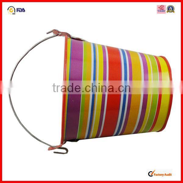 wholesale glossy custom design chemical tin bucket