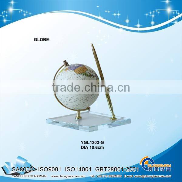 Plastic World Nation Series Revolving Topographic Globe DIA10.6