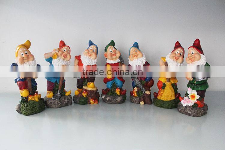 2014 popular resin garden figurine