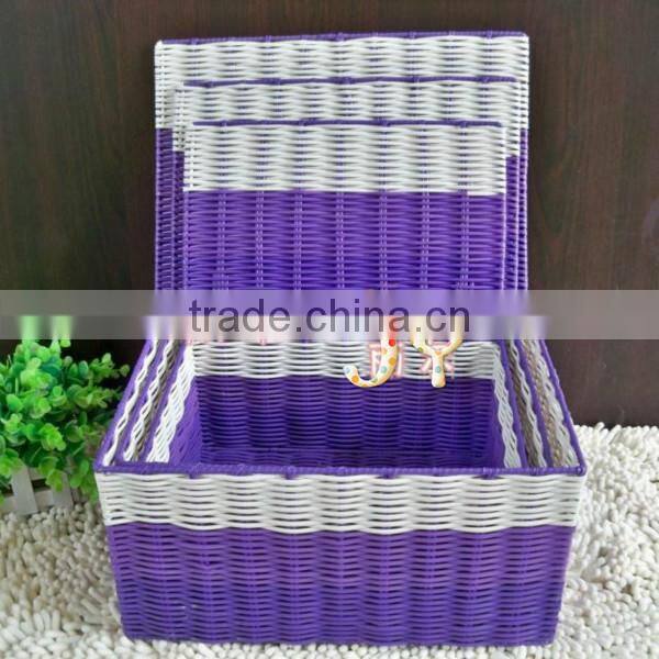empty plastic storage basket wholesale