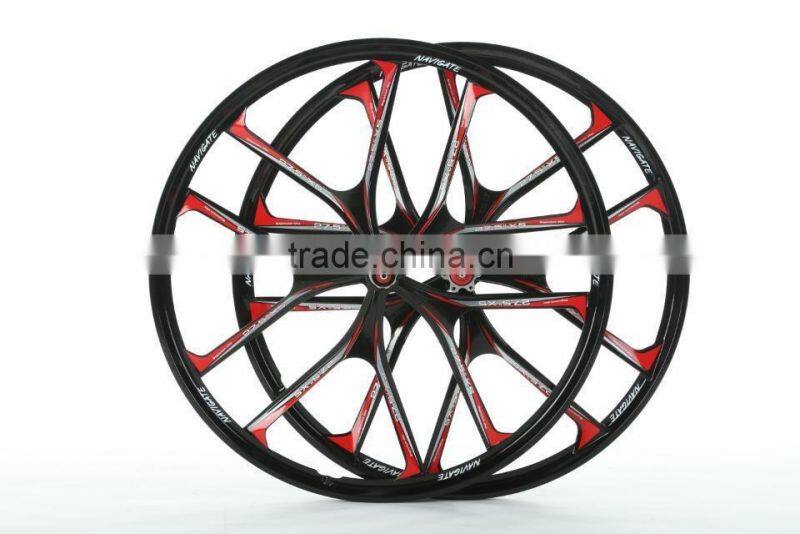 27.5 inch lightest strongest magnesium alloy bike wheel /fixed gear type hub bike wheel/light weight wheel/cheap bike wheel