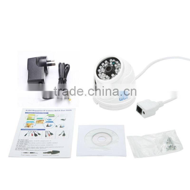 Hot-selling Cheap ESCAM Peashooter QD520 HD720P P2P Cloud IP IR Dome CCTV Camera For Wholesale