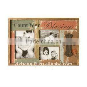 hot selling wooden special wall hanging photo frames