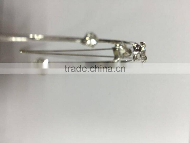 Hairpins Headwear Women Girl Rhinestone Crystal Headband Barrette Clips Hair Accessories