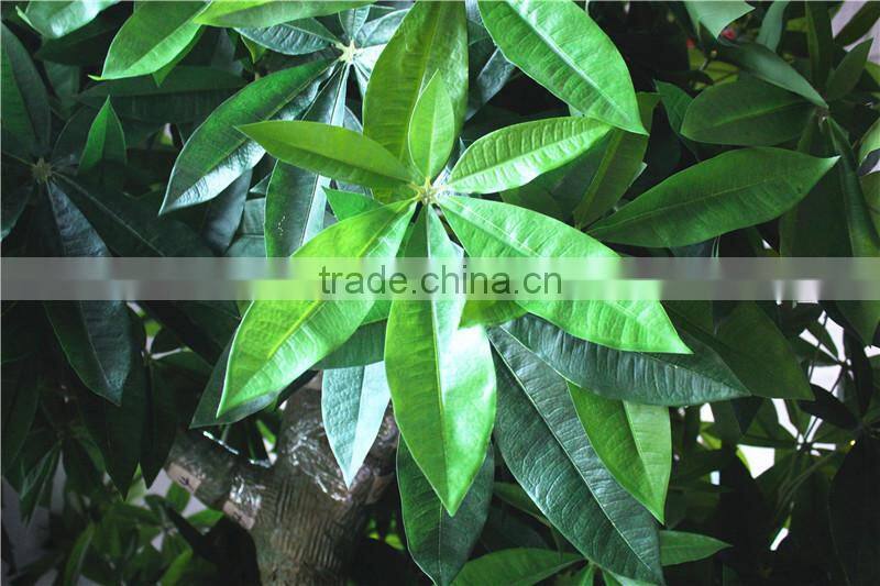 Home garden creepers decoration 180cm Height artificial green Pachira aquatica tree EFCS05 2901