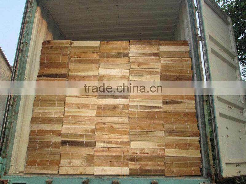 Wooden pallet made from acacia timber