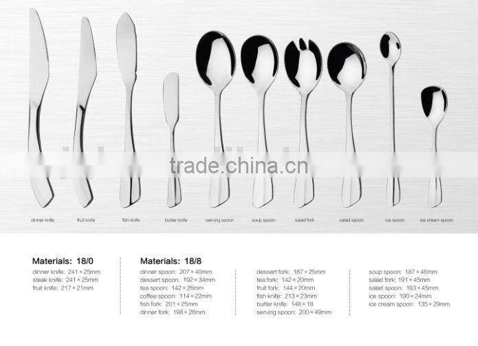 Stainless steel Gold cover knife forks spoon set for cutlery set