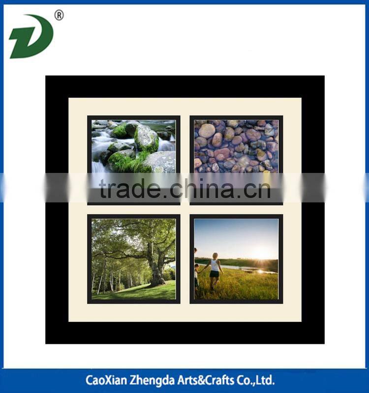 Wooden Black Floating Picture Frame