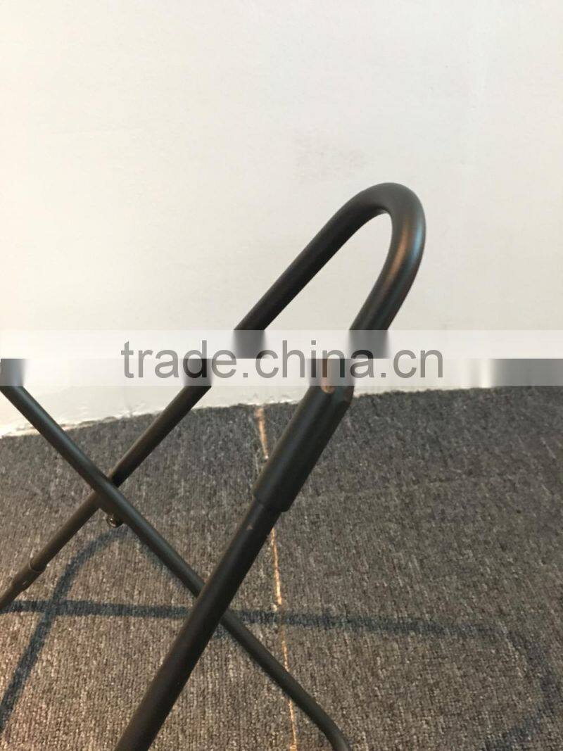 Furniture accessories Black color ottoman butterfly chair frame latest products in market