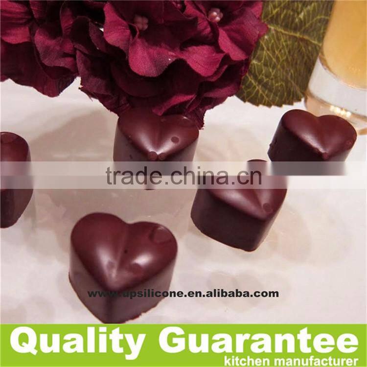 FDA&LFGB customize various shapes Silicone chocolate molds