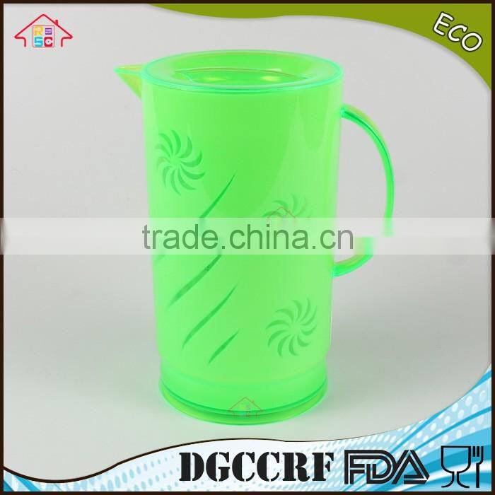 NBRSC set of 5 pcs Plastic Cold water kettle ps water jug drinking teapot PP canteen double layer watering can