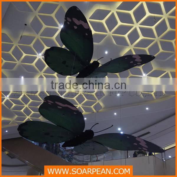 Commercial mall display hanging PVC display props