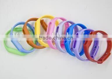 Colorful Replacement Wrist Strap for Xiaomi Mi Band Miband2 Bracelet,silicone bangle,silicone band