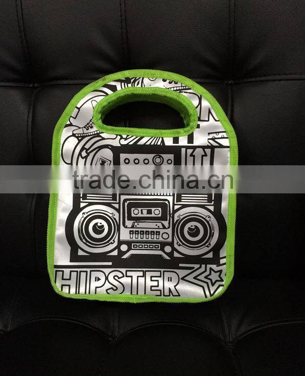 Animation style DIY schoolbag graffiti bag children Hand bag