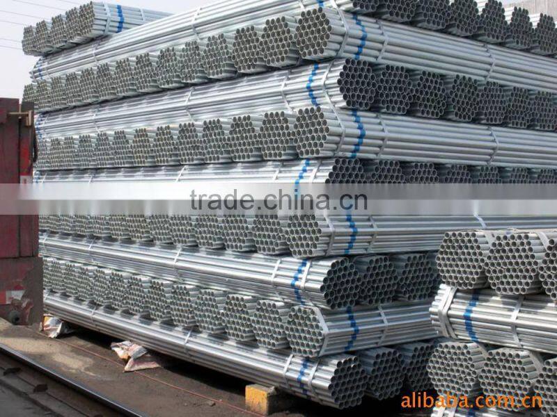 Galvanized scaffolding steel tube