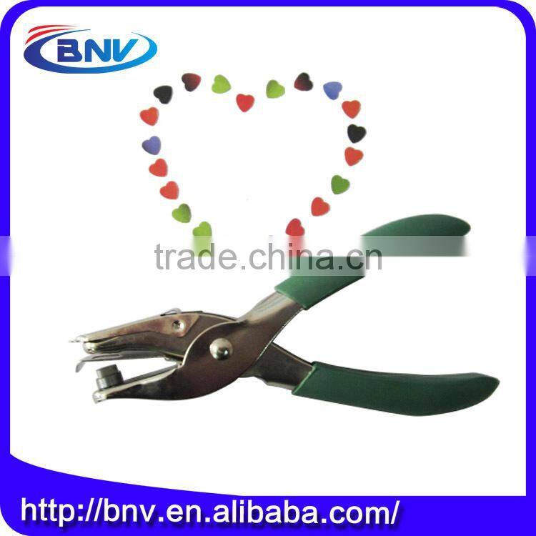 Hwan office use metal easy taking shaped paper punch