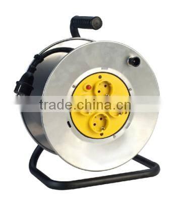 CE GS S steel cable reel/extension cable reel IP20