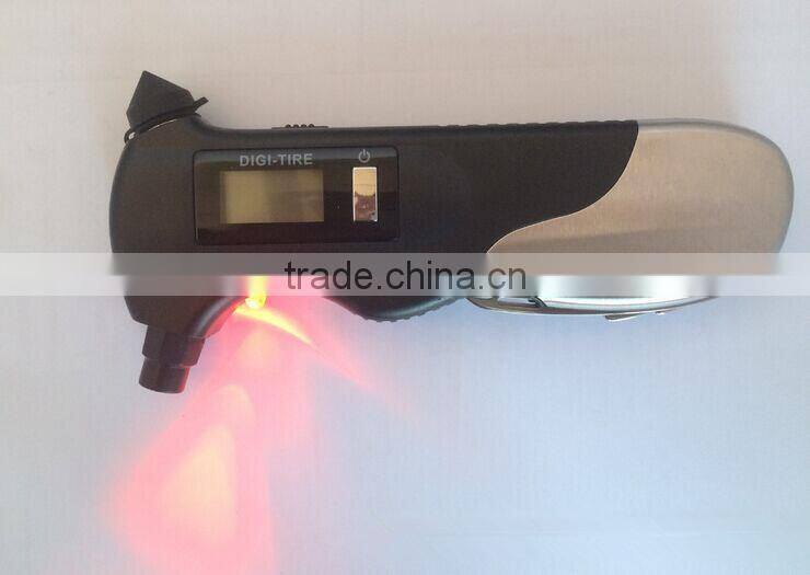 Multifunction Auto Emergency Tools, Safety hammer & LED light & knife