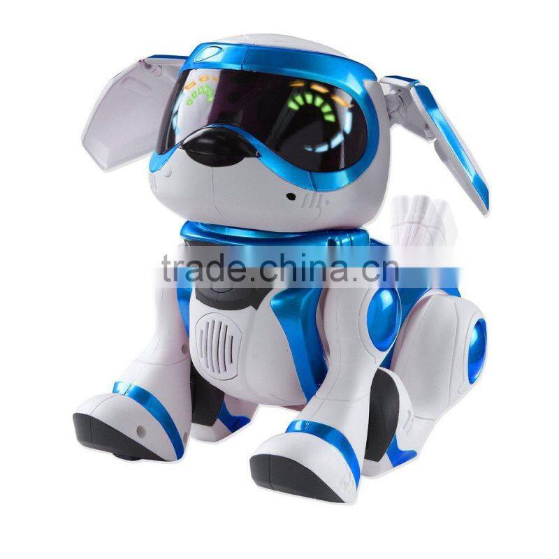 2015 ICTI factory dog toy,Hot sale remote control electric walking robot dog toys for sale,robotic dog toy from OEM manufacture
