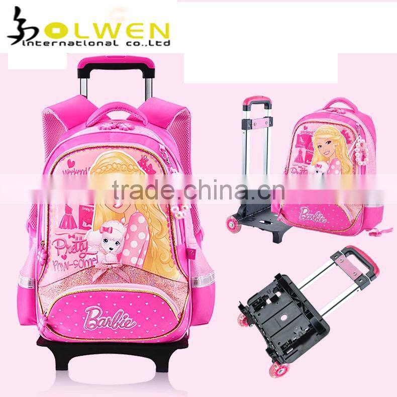 Best selling Cute school trolley bag for pupil