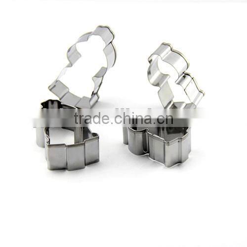 100% food grade bird shape cookie cutter kimono doll cookie cutter set