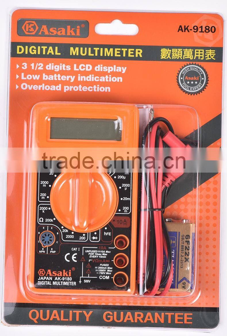 AK-9180 high quality digital multimeter
